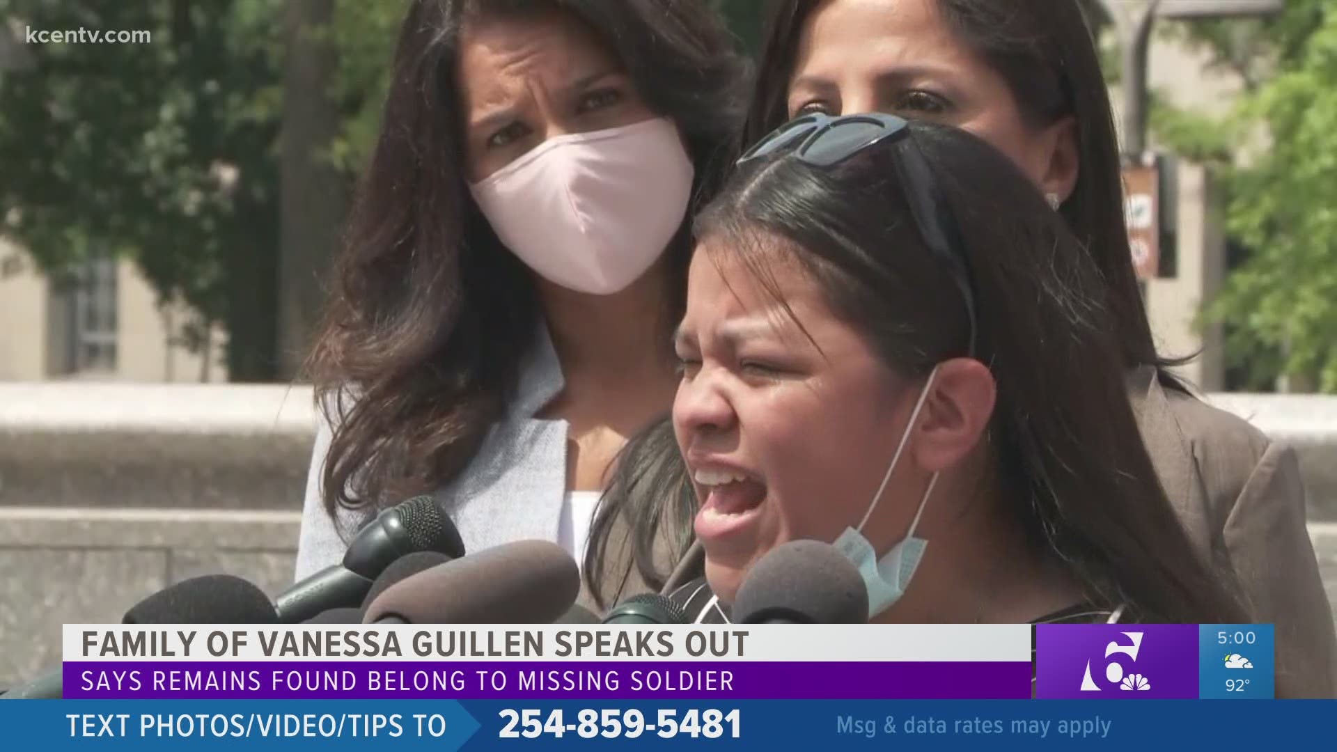 Family Of Vanessa Guillen Speaks Out In D C Kcentv Com