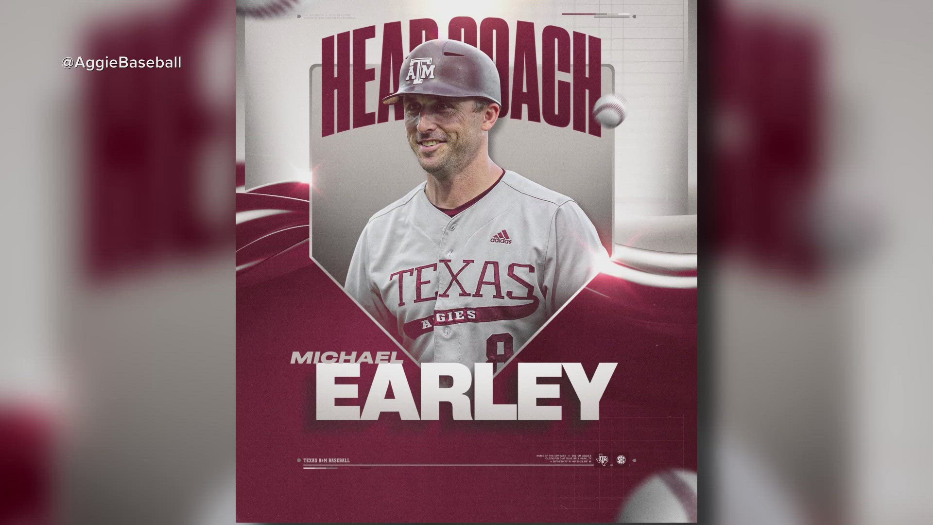 Earley, the former hitting coach, will replace Jim Schlossnagle, who left for UT.