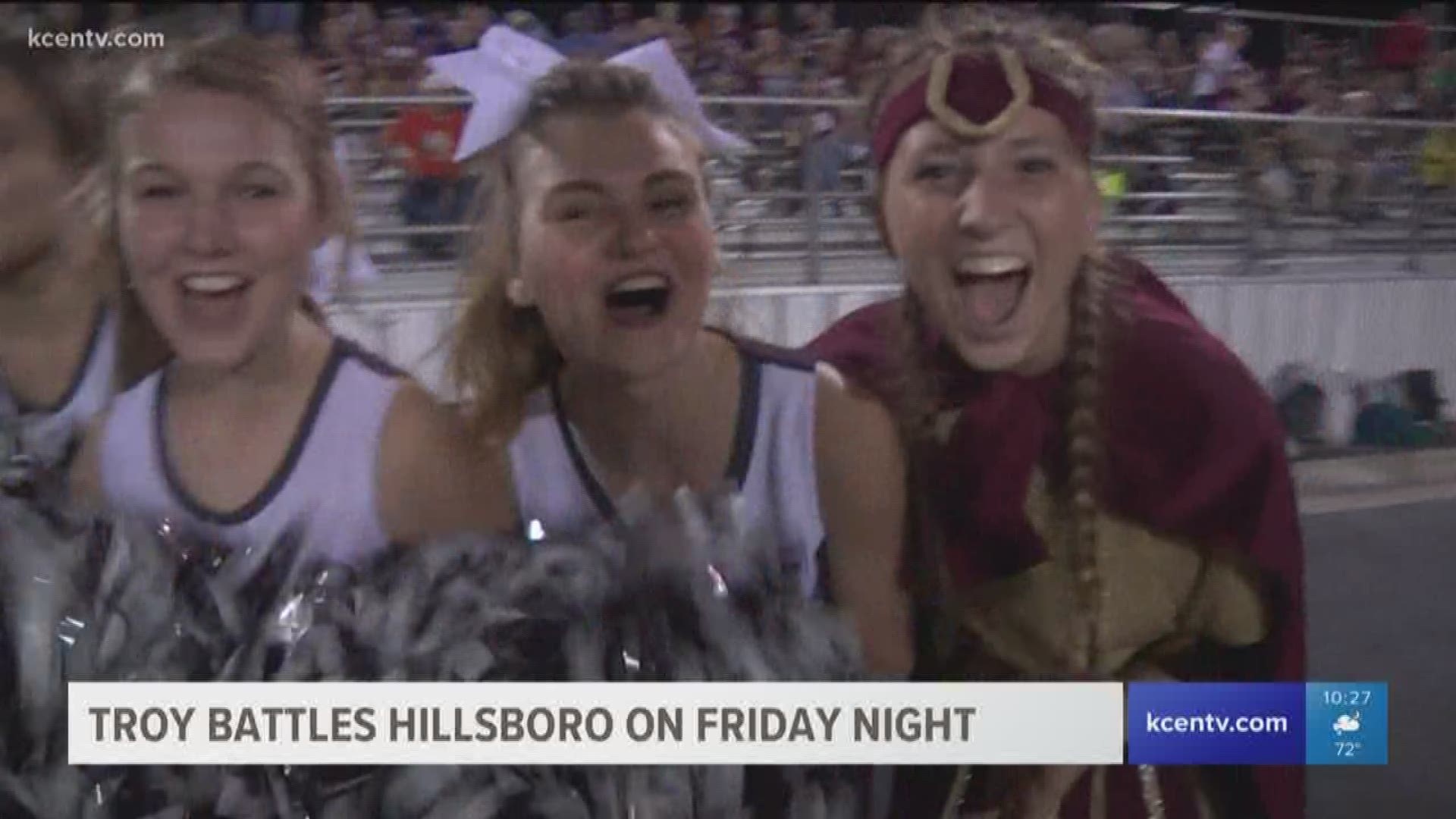 Troy will face off against Hillsboro game at home Friday night.