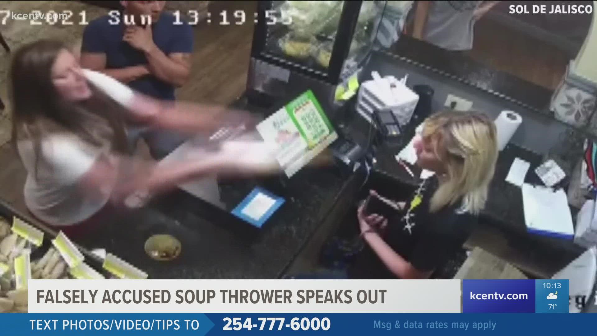 Several Amanda Martinezes say how they've been wrongly accused of being the Amanda who reportedly threw soup at a Temple restaurant employee.