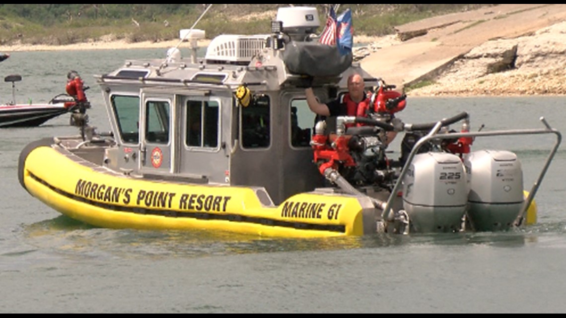 Point Resort demonstrates new rescue boat