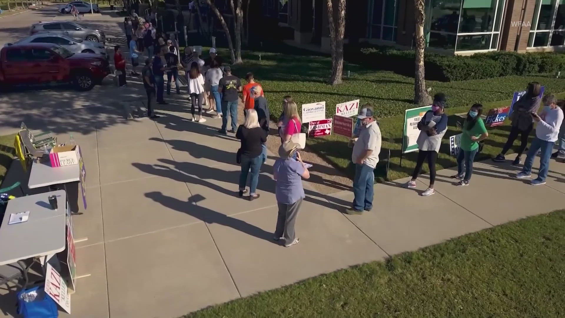 The VERIFY team addresses if you are able to cast your ballot even if you're in line while the polling site closes.