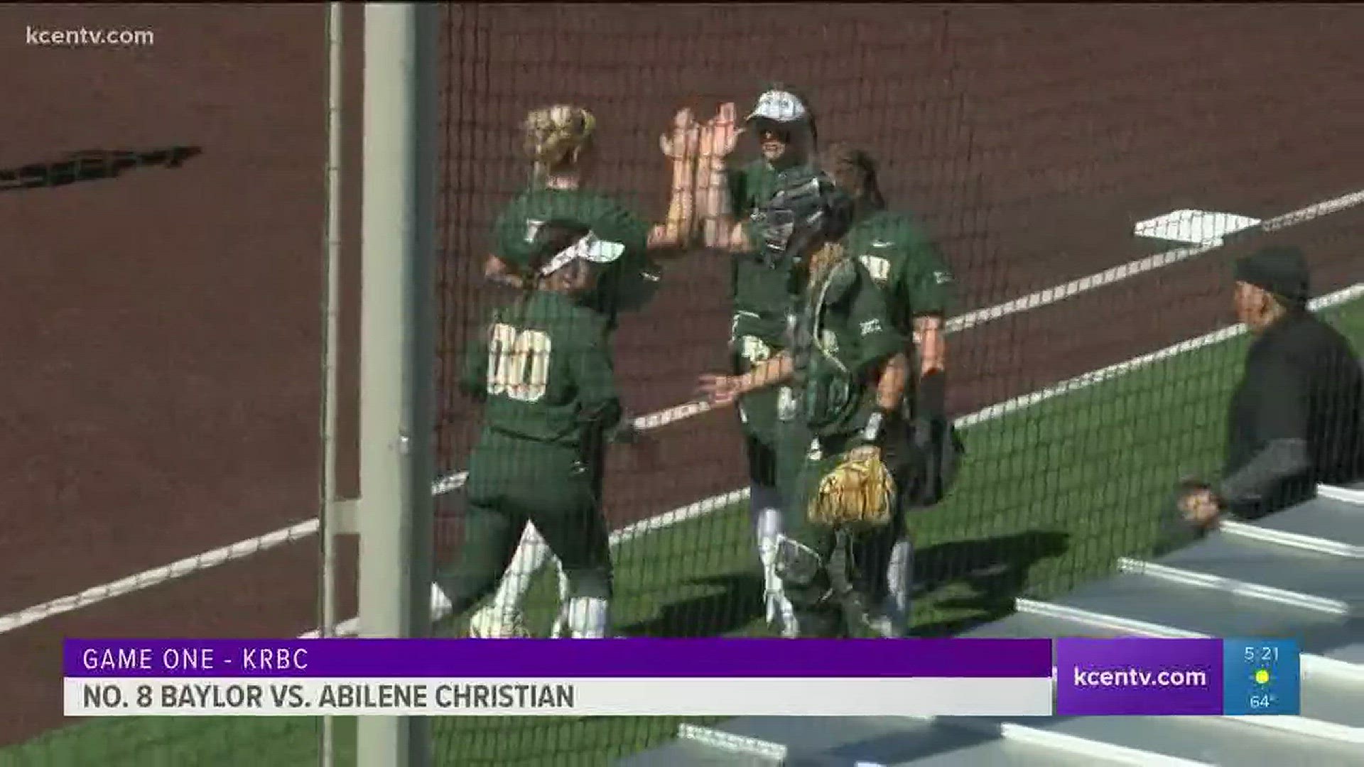 The Lady Bears were able to pick up a doubleheader with Abilene Christian.