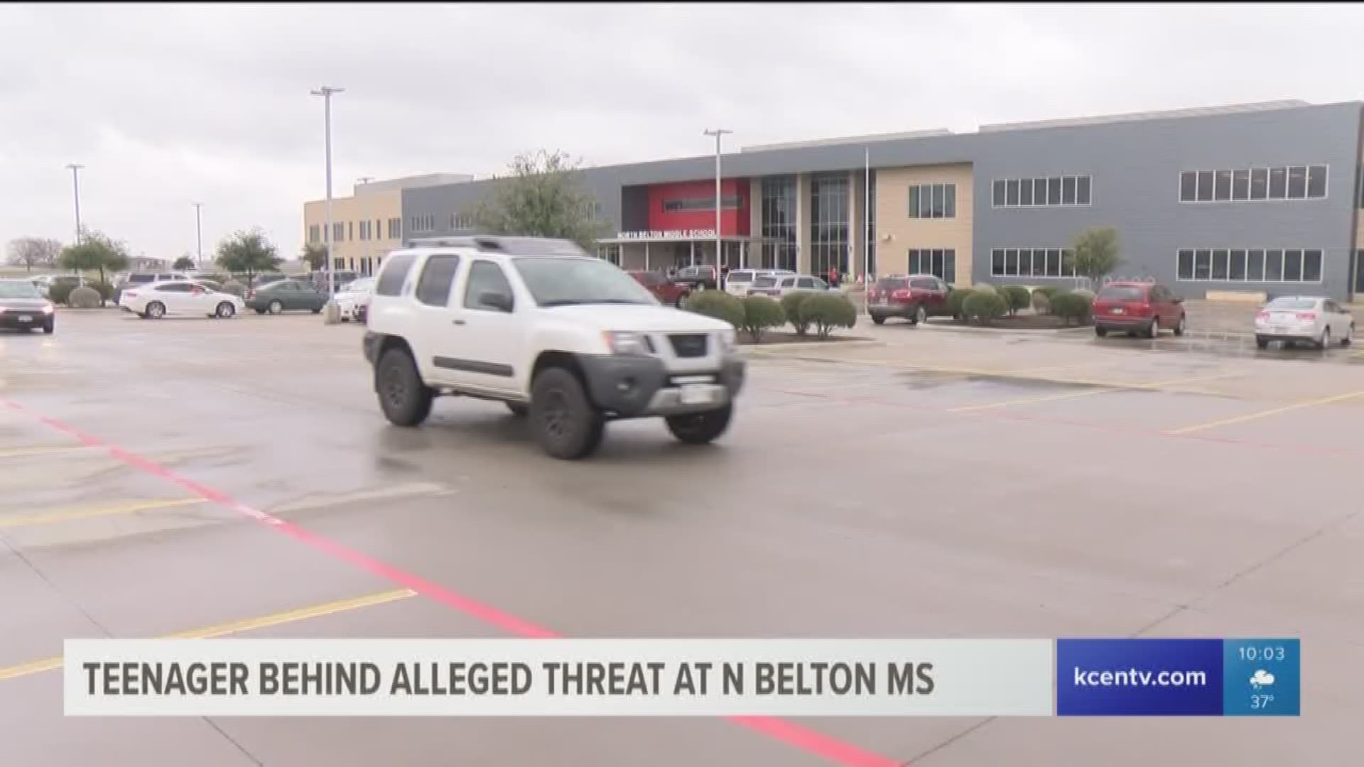 Temple Police said a 14-year-old student was behind Tuesday's alleged threat at North Belton Middle School. 