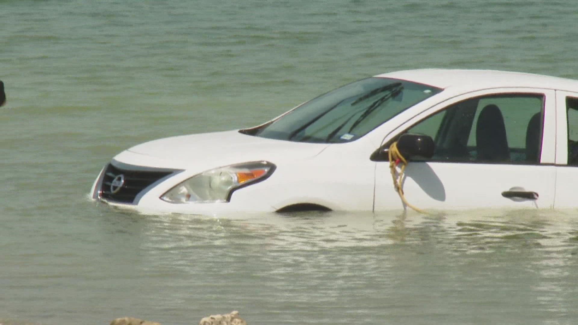 Temple police said the man was found in the water at Temple Lake Park.