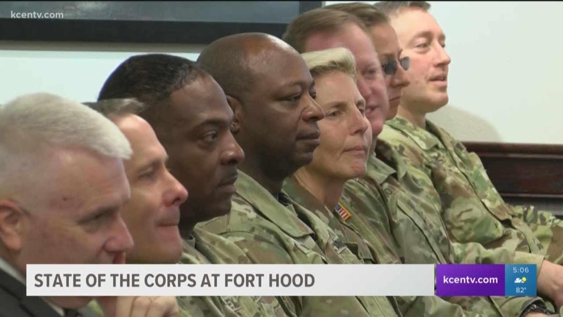 Fort Hood's III Core Commanding General presented the State of the Core where he addressed community leaders Friday morning.