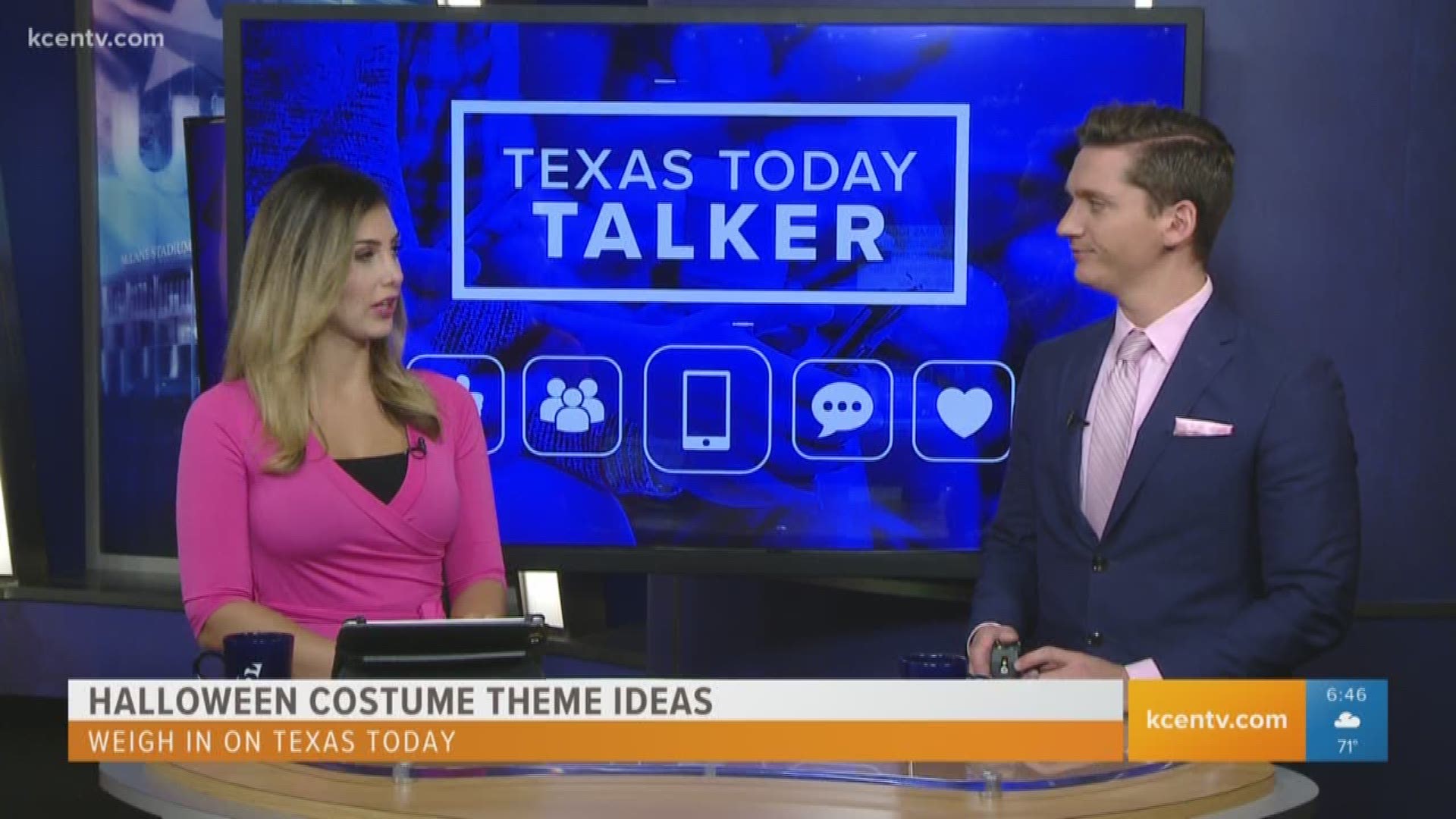 What should the Texas Today crew be for Halloween?