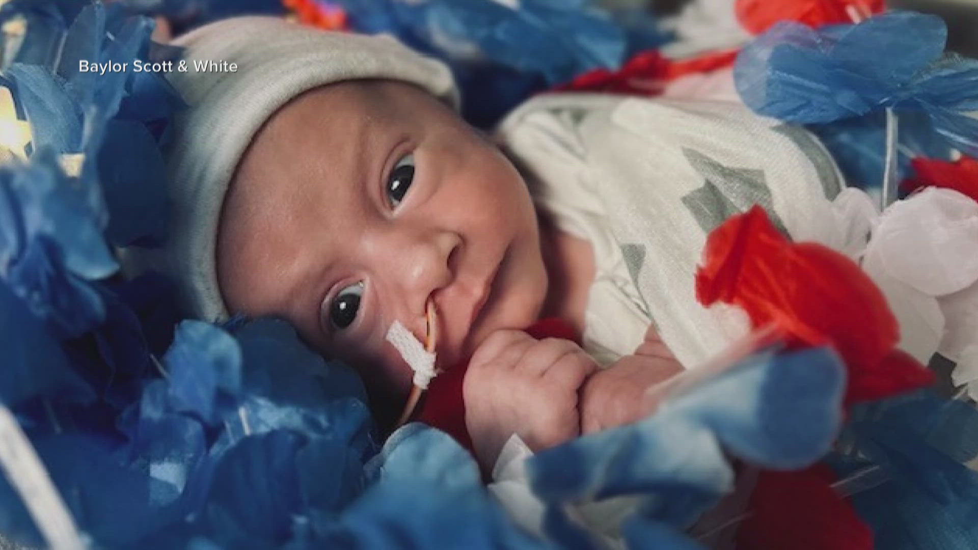 Tiniest Texans is a long-standing tradition from Baylor Scott & White (BSW). On July 3, BSW released their newest Tiniest Texans dressed in red, white and blue.