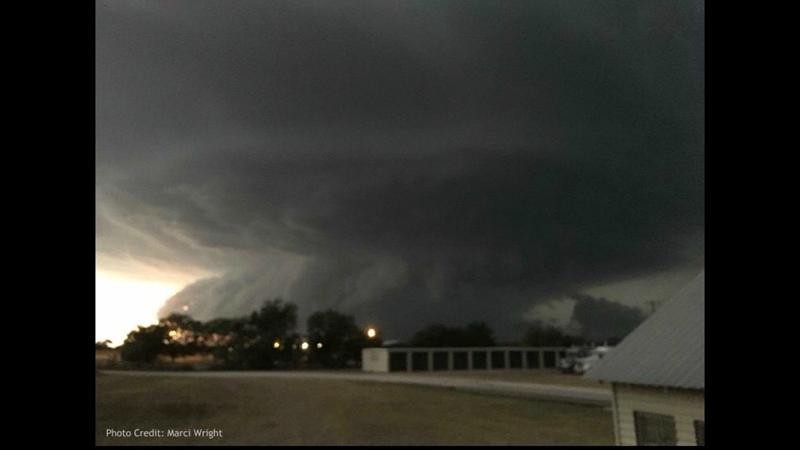 Richland Springs storm affects every home, brings 18 inches of hail