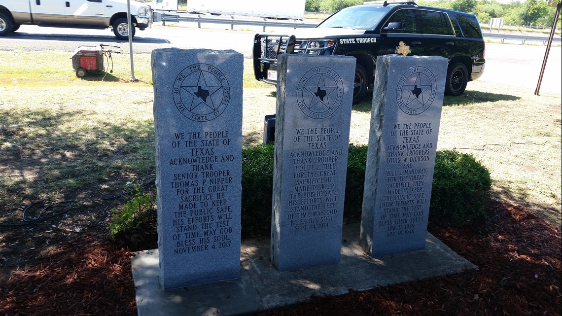 State Trooper killed in the line of duty honored with a monument ...
