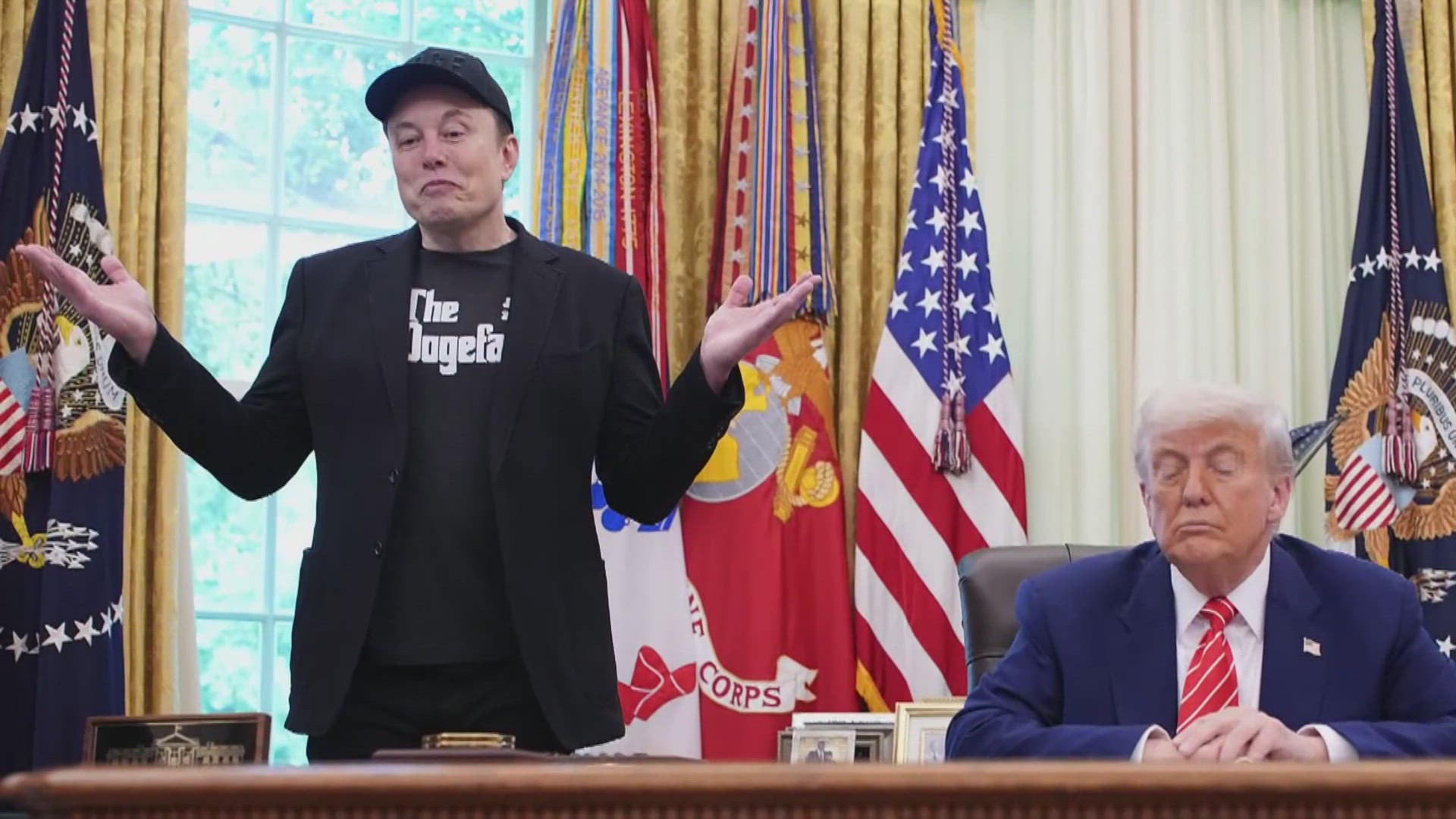 Elon Musk announced on social media the formation of a new political party called, "America Party," suggesting the US lives in a "one-party system, not a democracy."