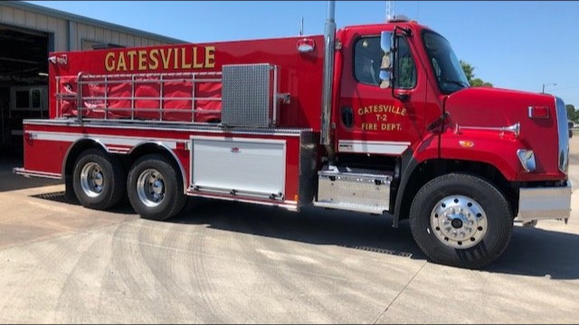 Gatesville Fire Department upgrades fleet with 200thousand dollar state grant