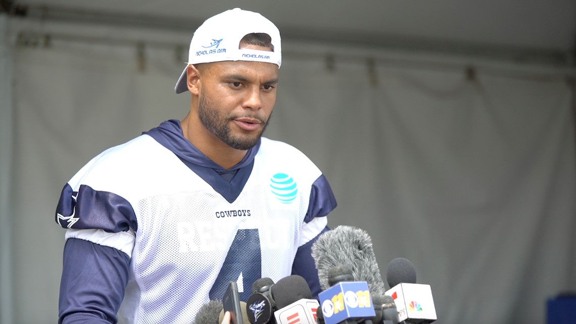 Cowboys QB Dak Prescott 'not at all' tempted to protest during national  anthem: Can't take freedom for granted