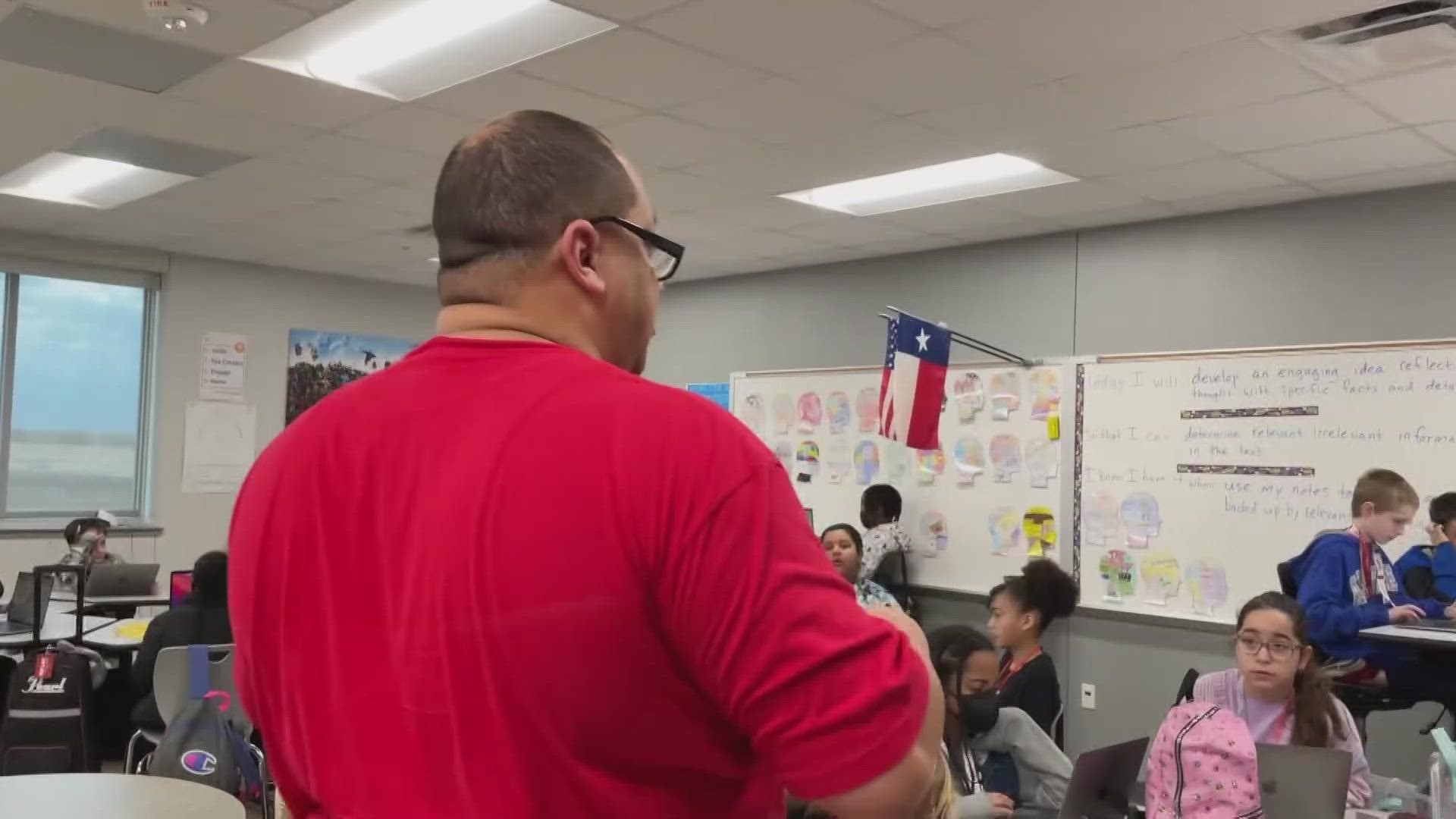 A teacher is paving the way by changing lives for young men in the Killeen community.