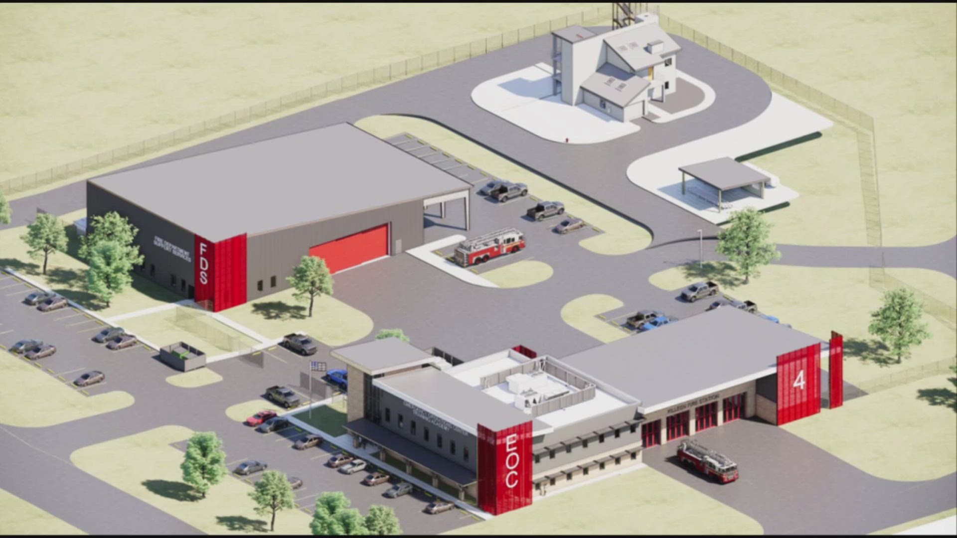 The project would construct Fire Station #4, the Emergency Operations Center, a support services building and a training academy facility on one property in Killeen.