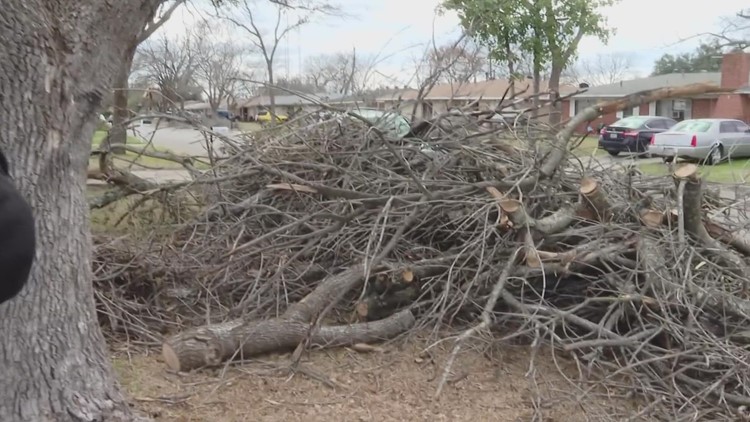 City of Temple to pay contractor $400k to finish cleanup of debris left behind by ice storm