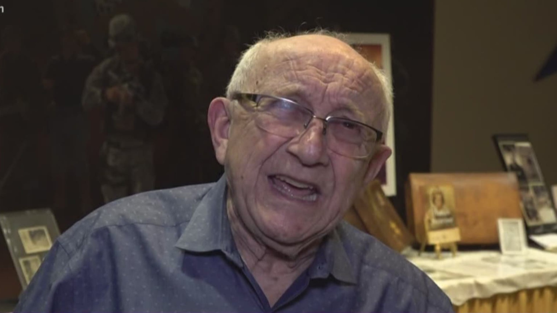 After six years in captivity, Holocaust survivor Max Glauben was liberated by the U.S. Army on April 23, 1945. He later attended basic training at Fort Hood and served two years in the Army during the Korean War.