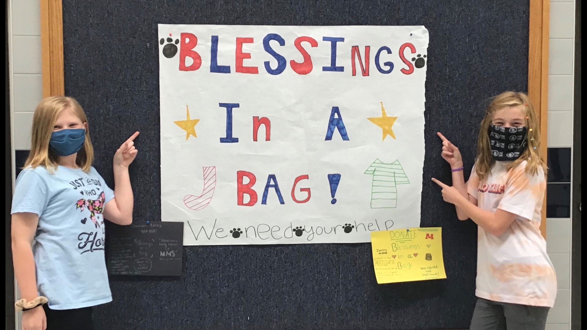 "Blessings in a Bag" collects items of need for veterans who need that extra help