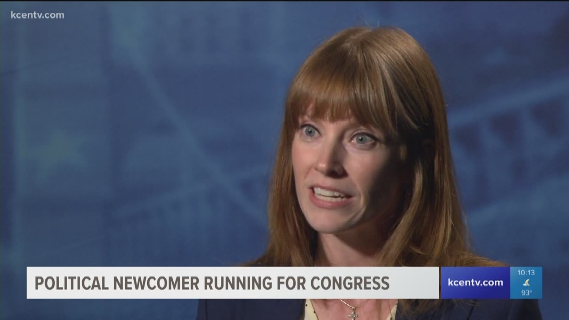 A political newcomer and mother of four said it's time for change in congress. 