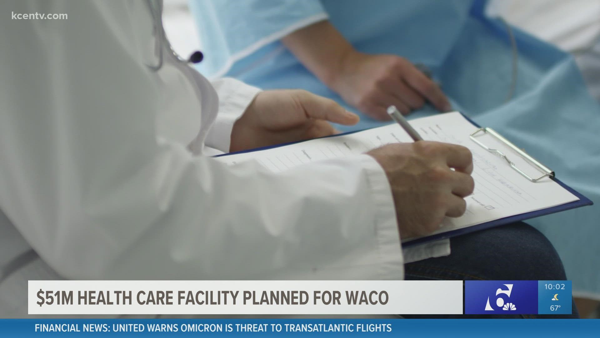 Waco continues its expansion in the city with a new $51 million health care facility. KCEN's Maria Aguilera with more.