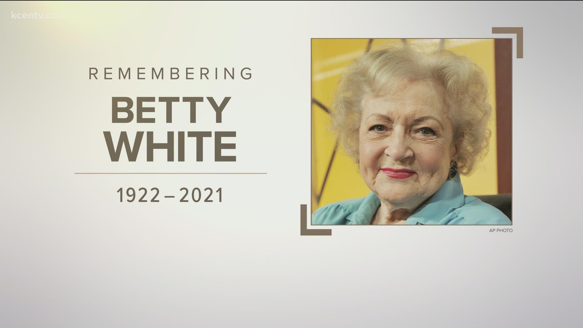 The Hollywood icon was just weeks short of reaching her 100th birthday on Jan. 17.