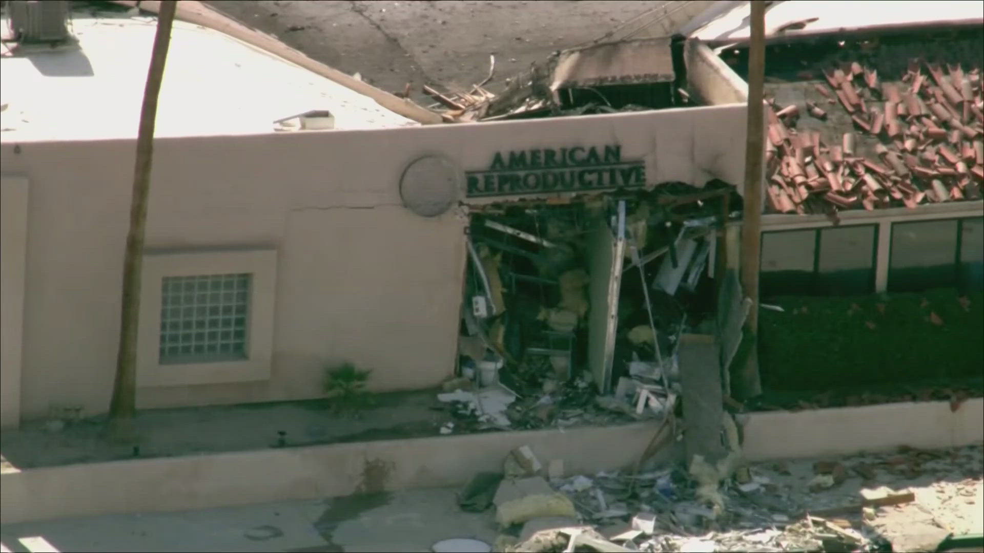 Officials believe the individual intentionally targeted the California IVF facility. 