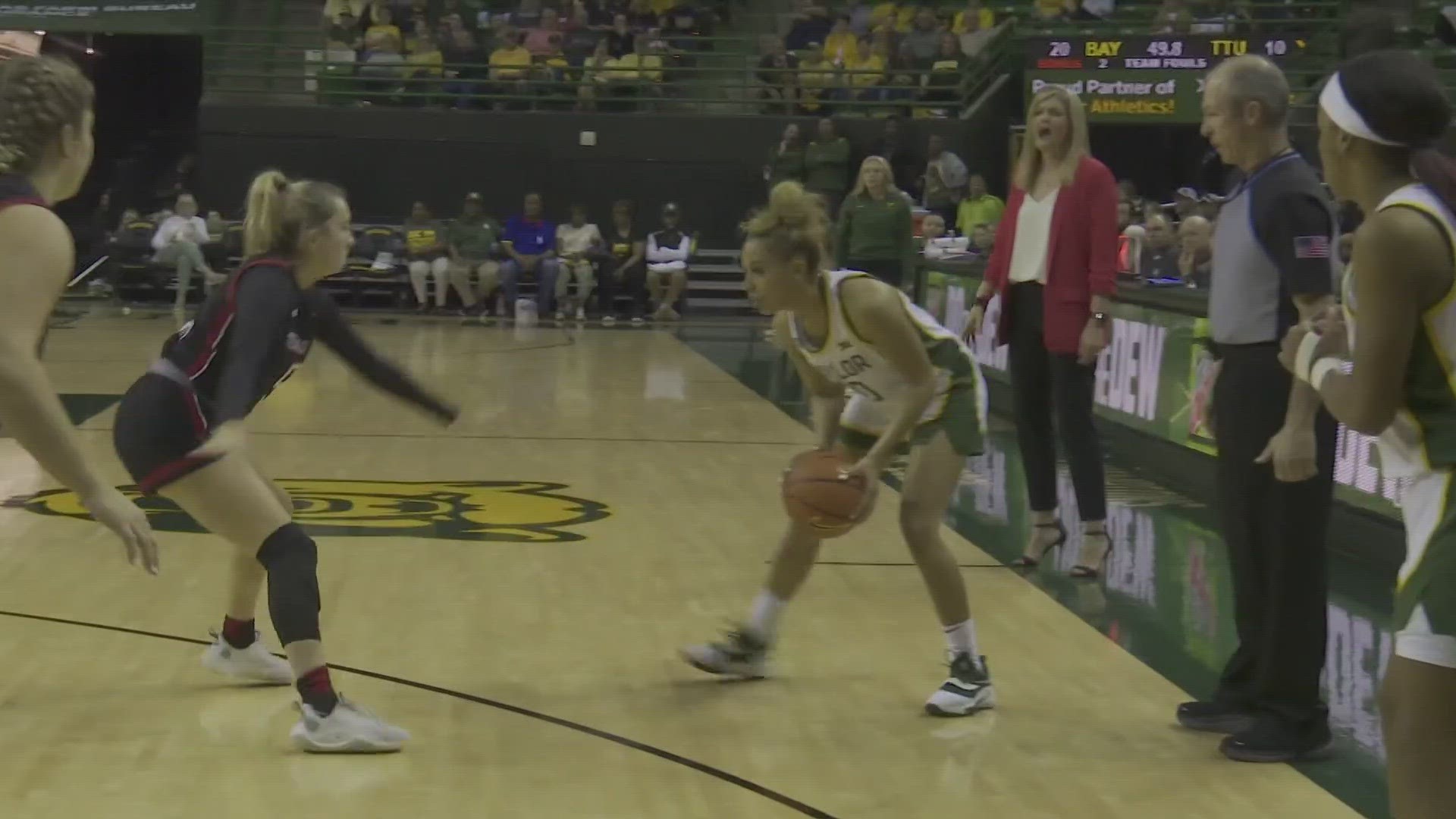 The guard from Plano transferred to Waco after her freshman season.