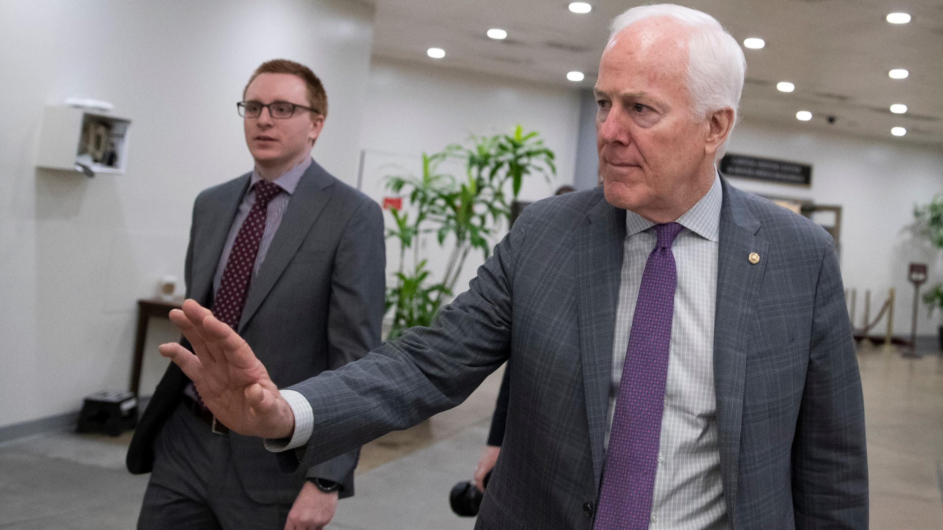 Cornyn touched on the possibility of another $1,200 coronavirus relief payment to Americans.