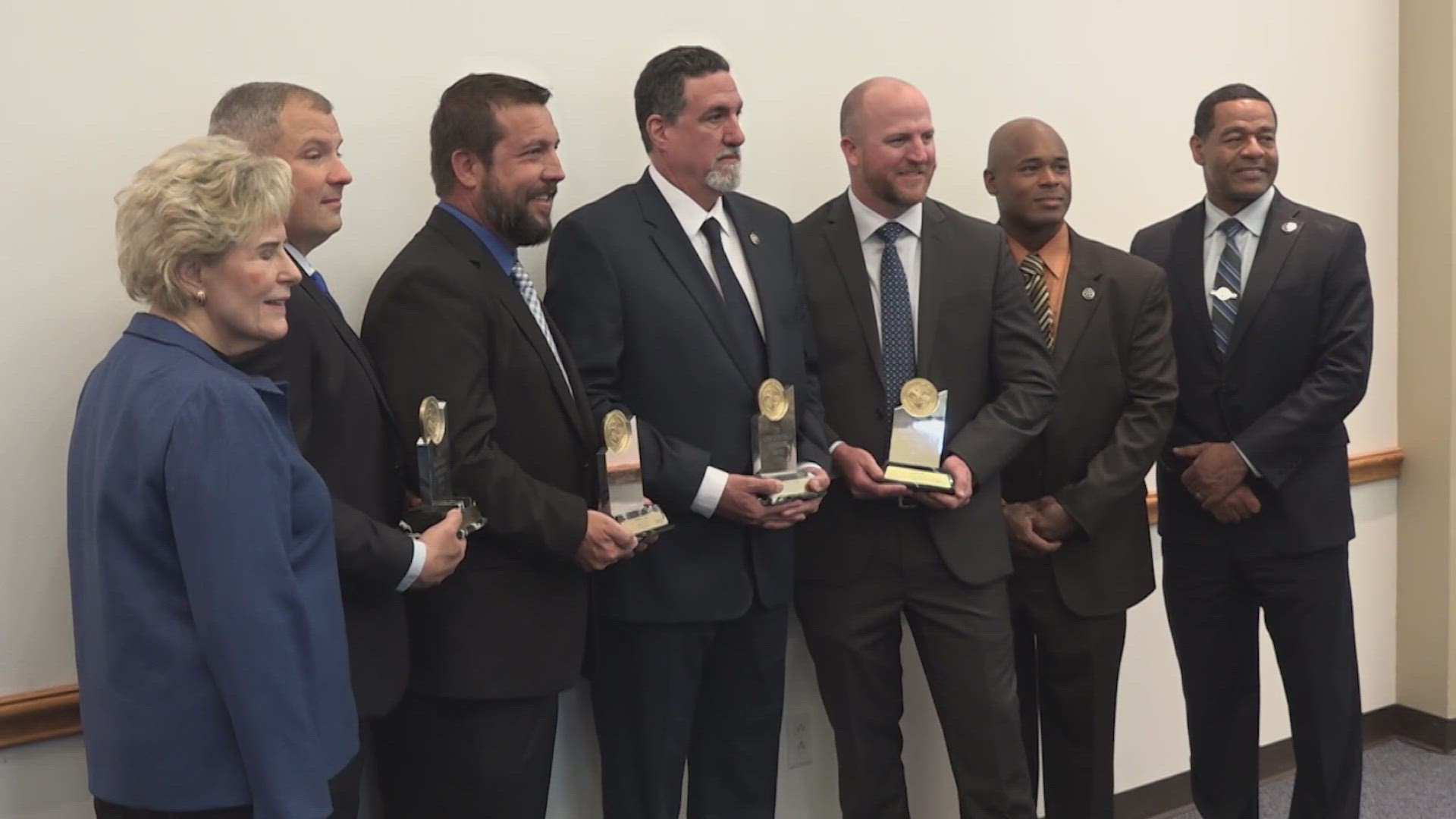 Four investigators received the Attorney General Award and the United States Marshal Director's Award for their work on the case.