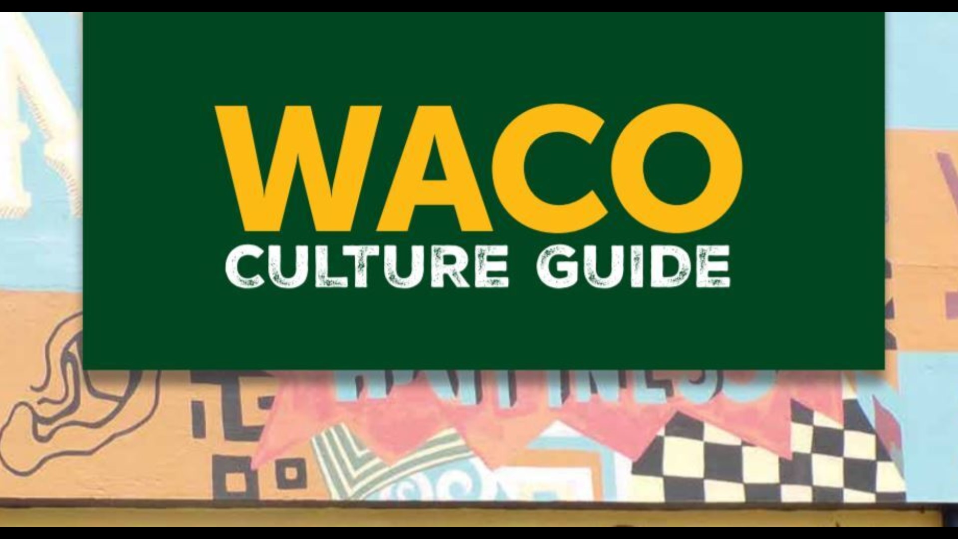 The Waco Culture Guide was put together by Baylor's Solid Gold Neighbor Program. The culture guide is to help highlight diversity in the city.