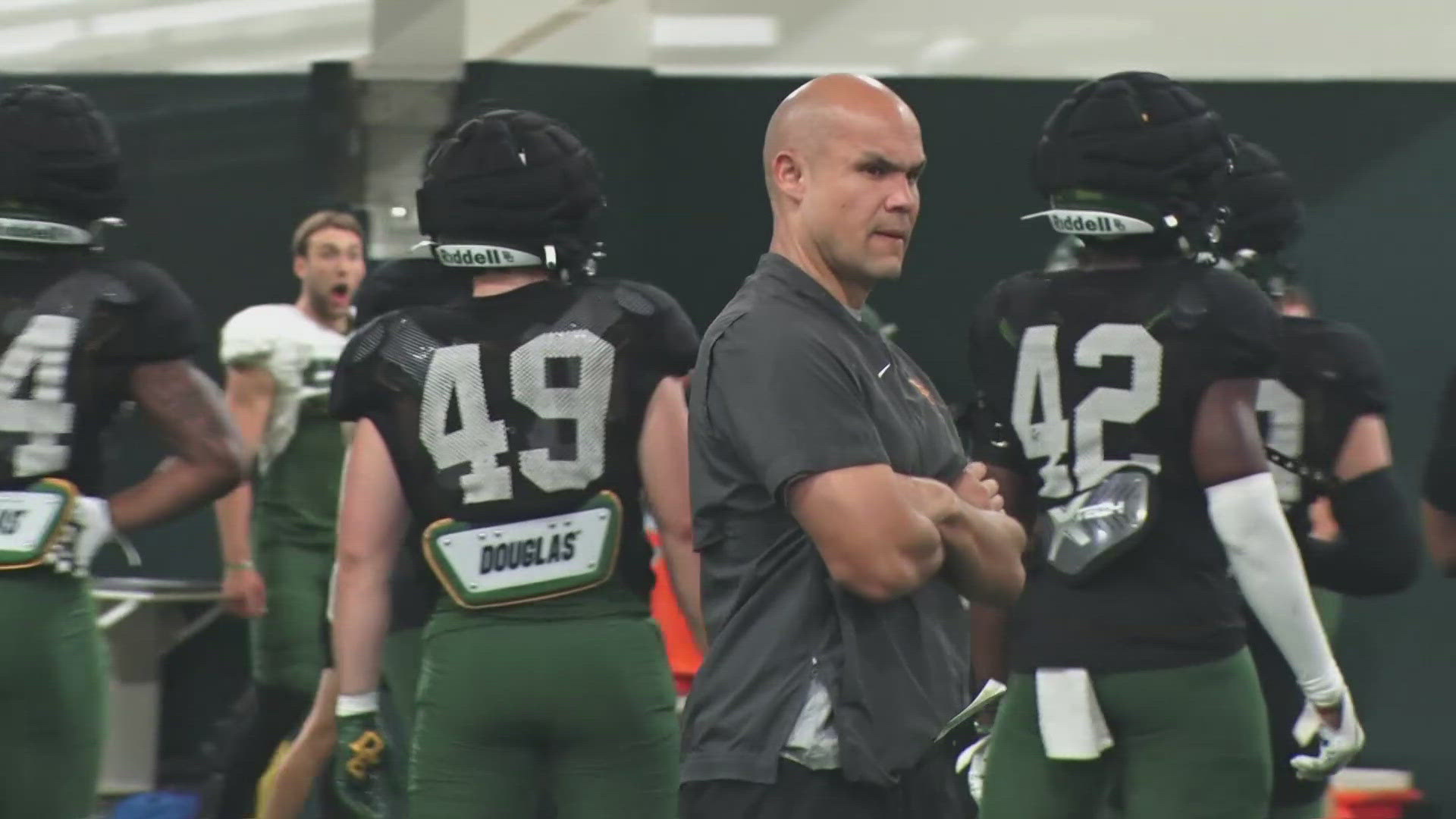 Baylor head coach Dave Aranda