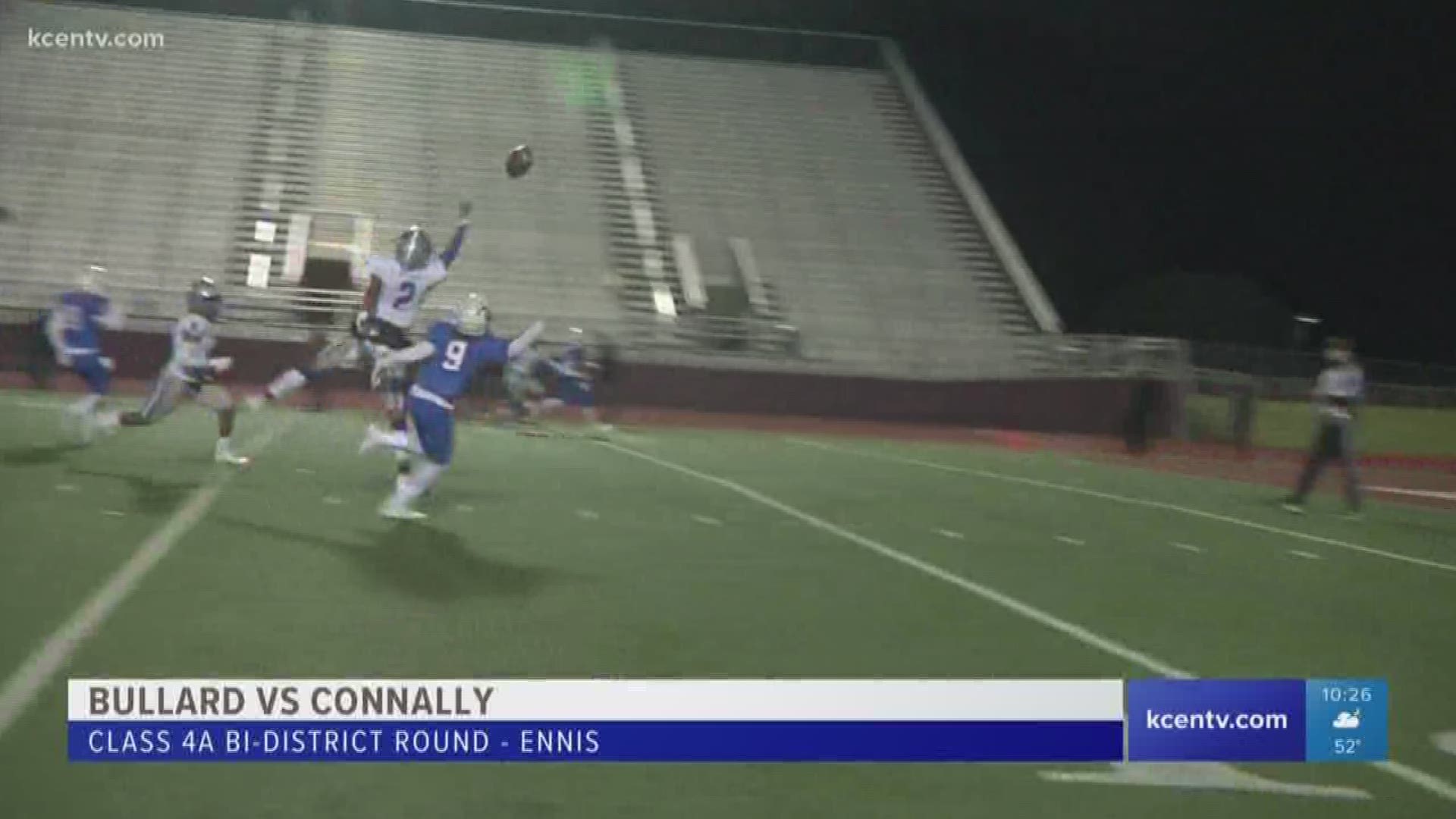 Connally advances to the next round after a high scoring affair against Bullard. The Cadets got the win, 58-31.