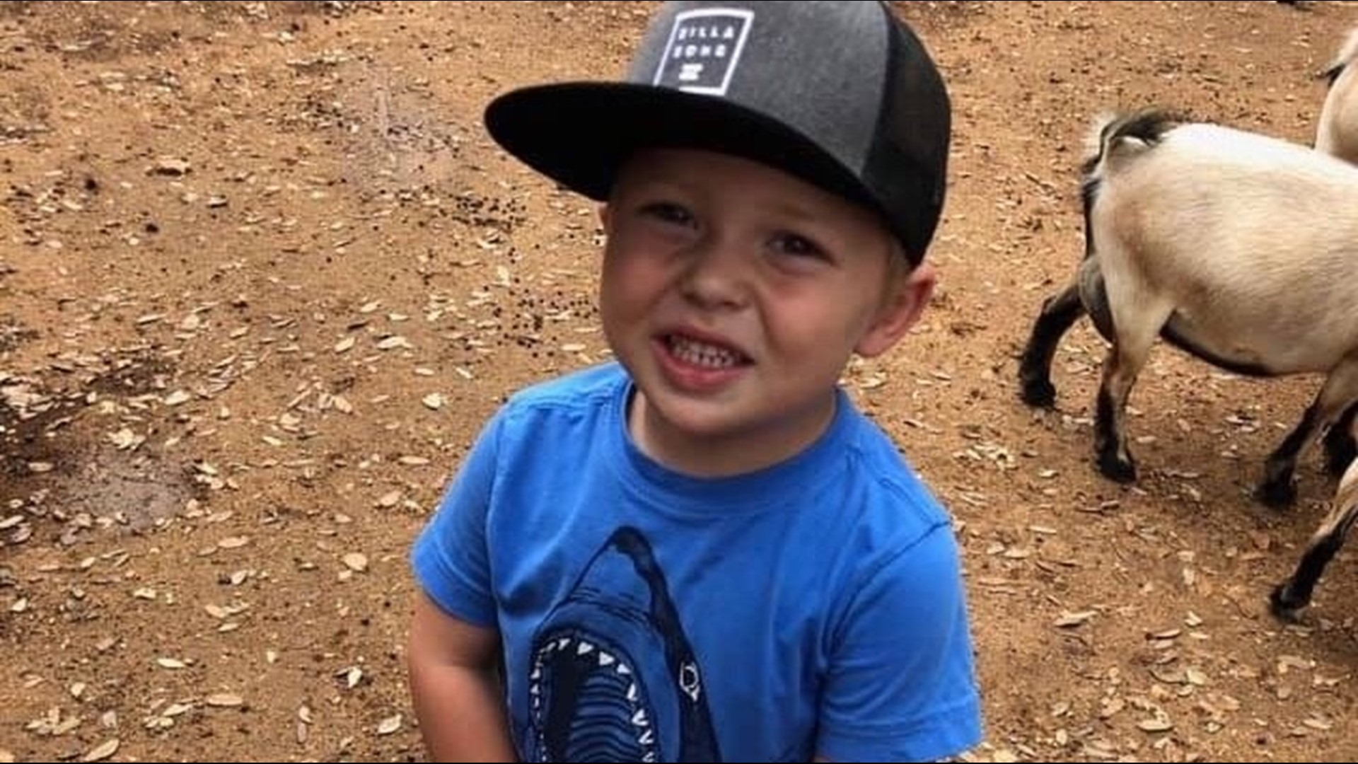 The 4-year-old boy has been in the hospital since his stepfather shot him last December in a double-murder suicide.