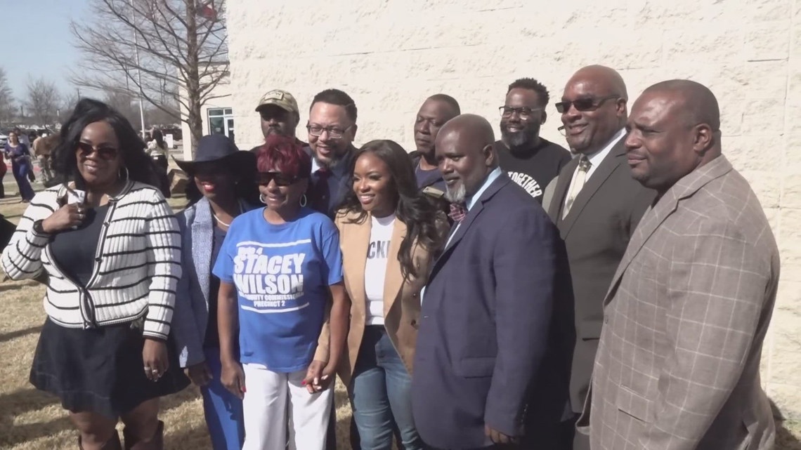 Jasmine Crockett makes Killeen campaign stop in U.S. Senate race
