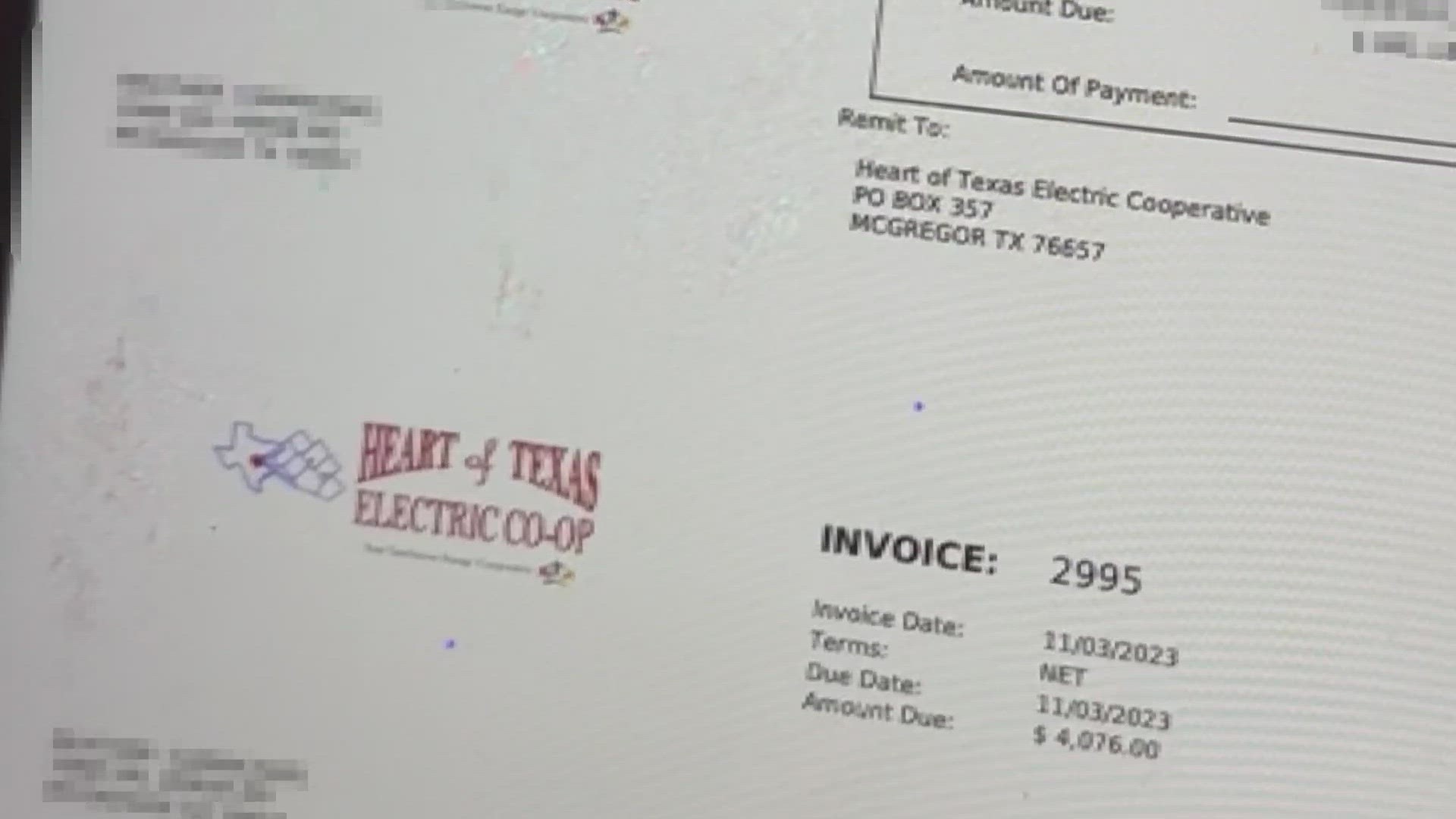 For months a family in Moody, Texas has waited for electricity and is still waiting.