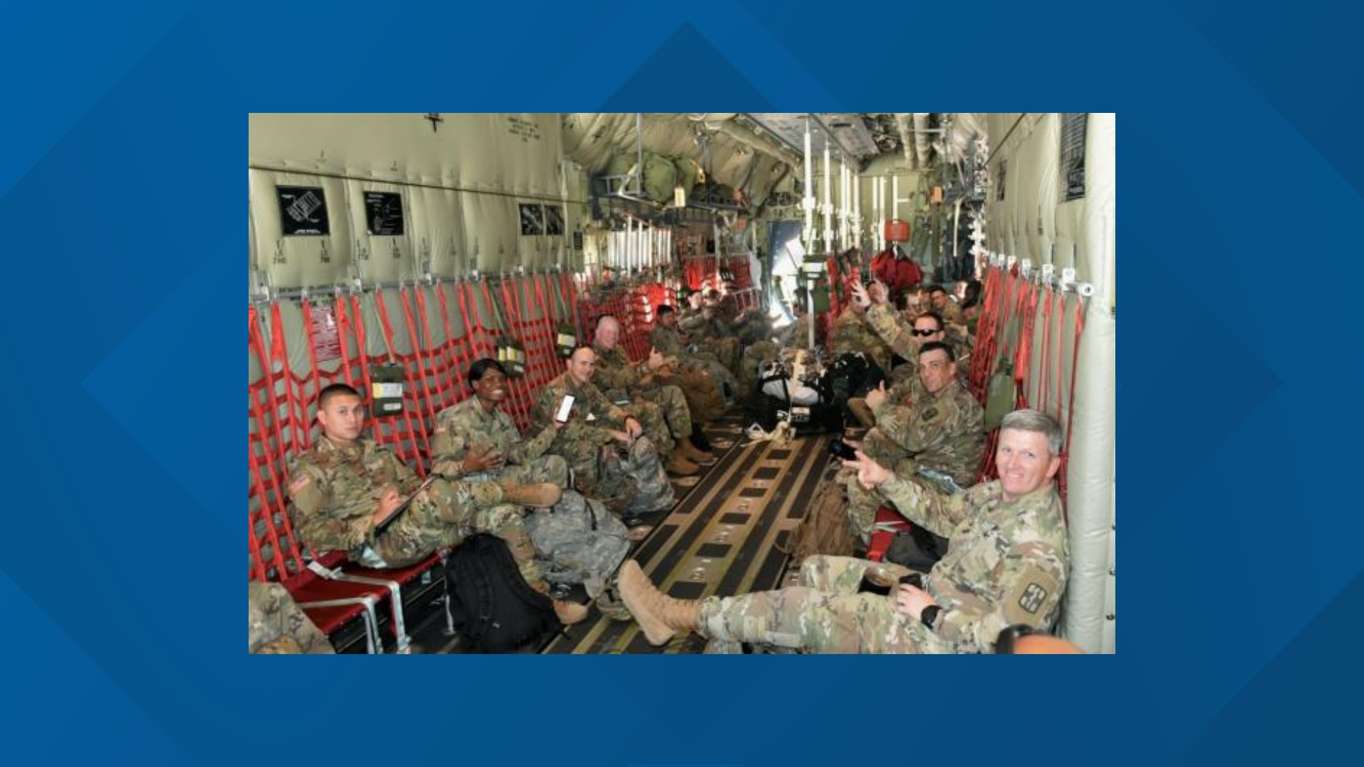 New York State leads the nation with the most coronavirus cases. Now, soldiers from our own back yard are there to help with the relief efforts.