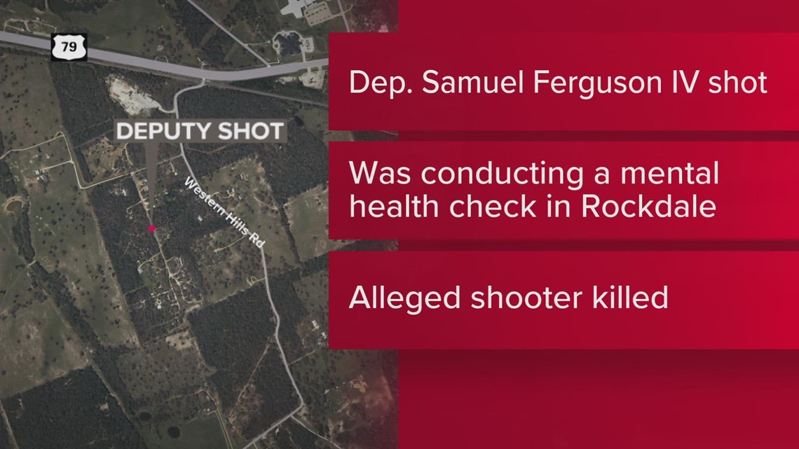 Milam County Sheriff's Office identify man after deputy shooting