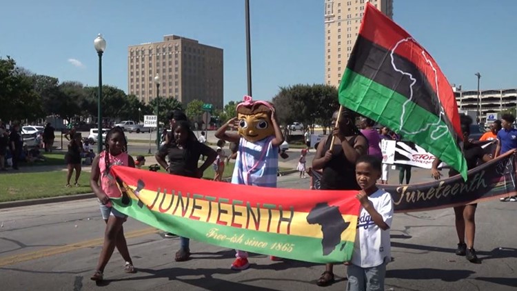 Annual Juneteenth Parade held in Downtown Waco