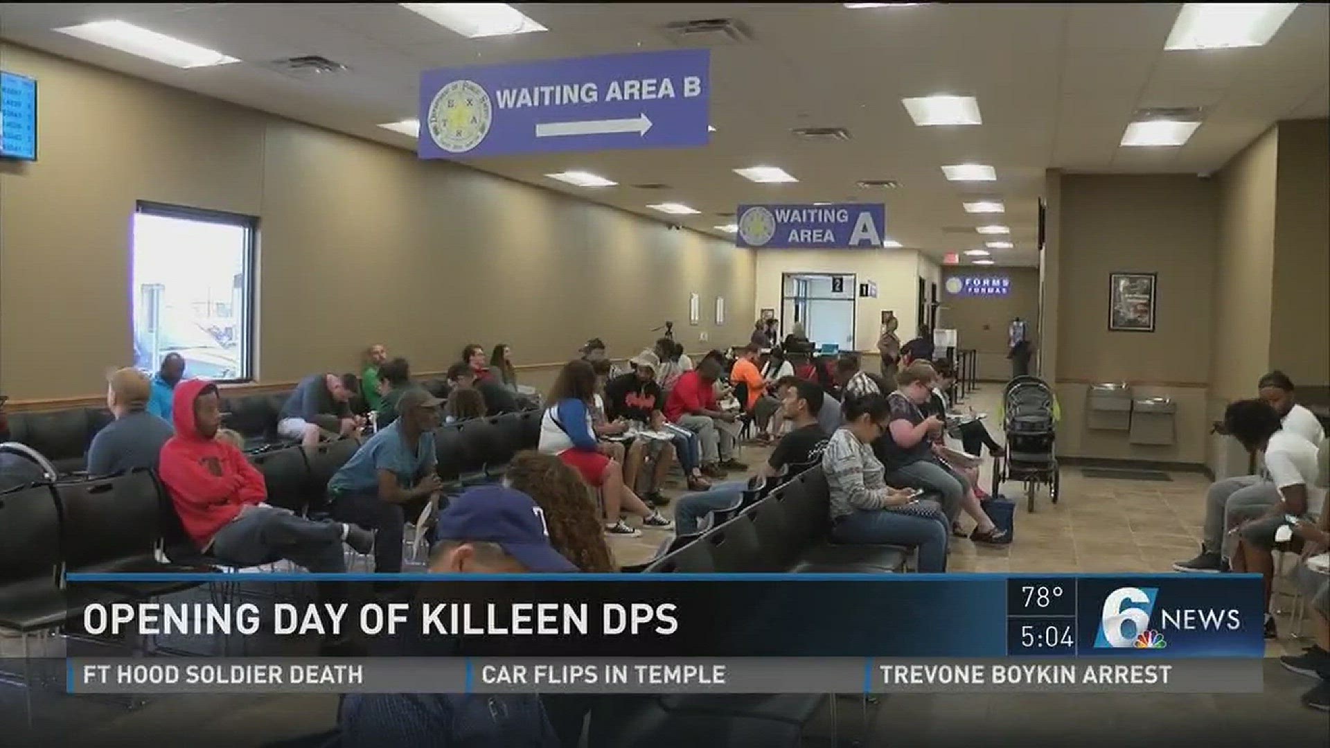 Killeen's new department of public safety office opened it's doors for the first time.