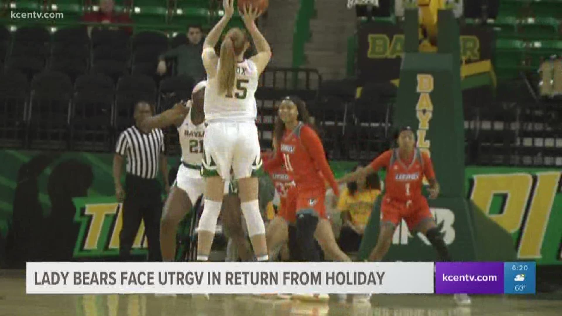 The Lady Bears crushed UT Rio Grande Valley, 98-37. The Bears face UCONN at home this Thursday at 8 p.m.