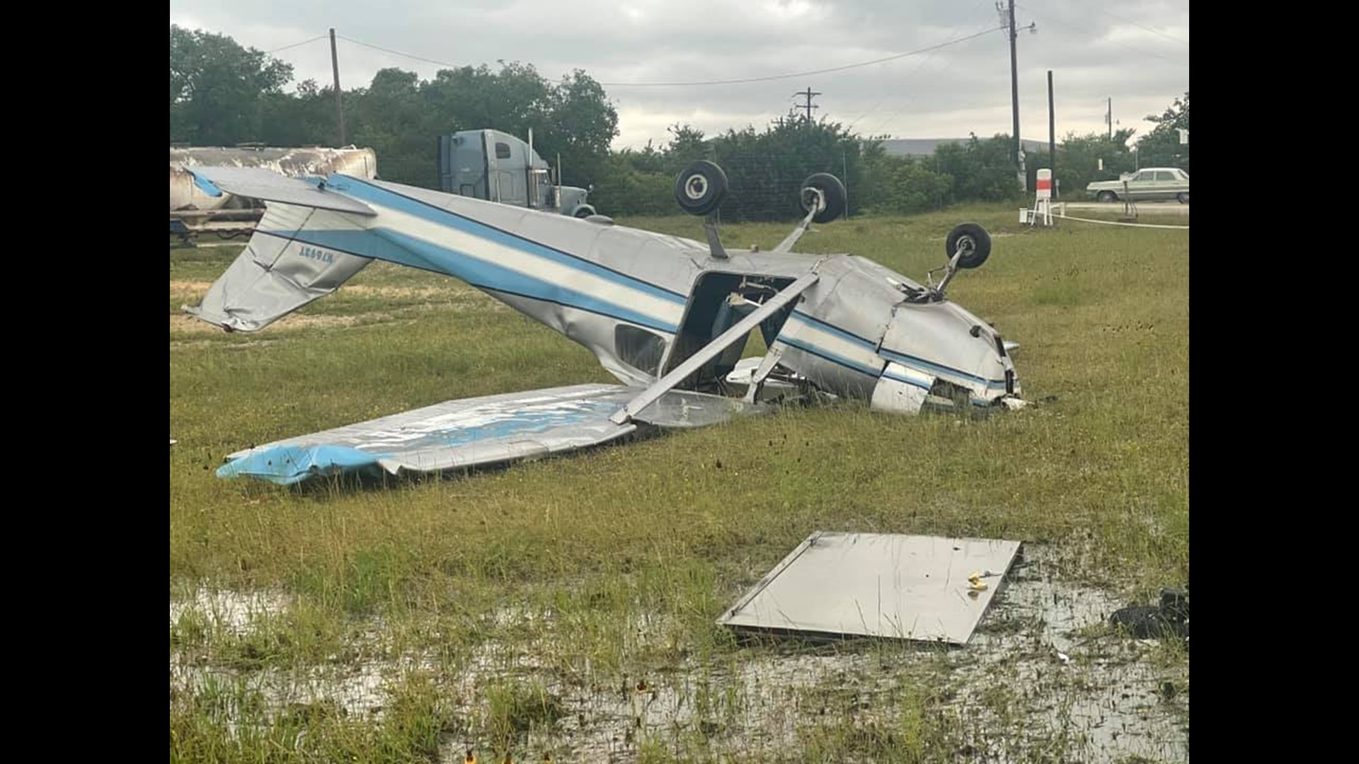 Planes, hangars damaged at Gatesville Municipal Airport