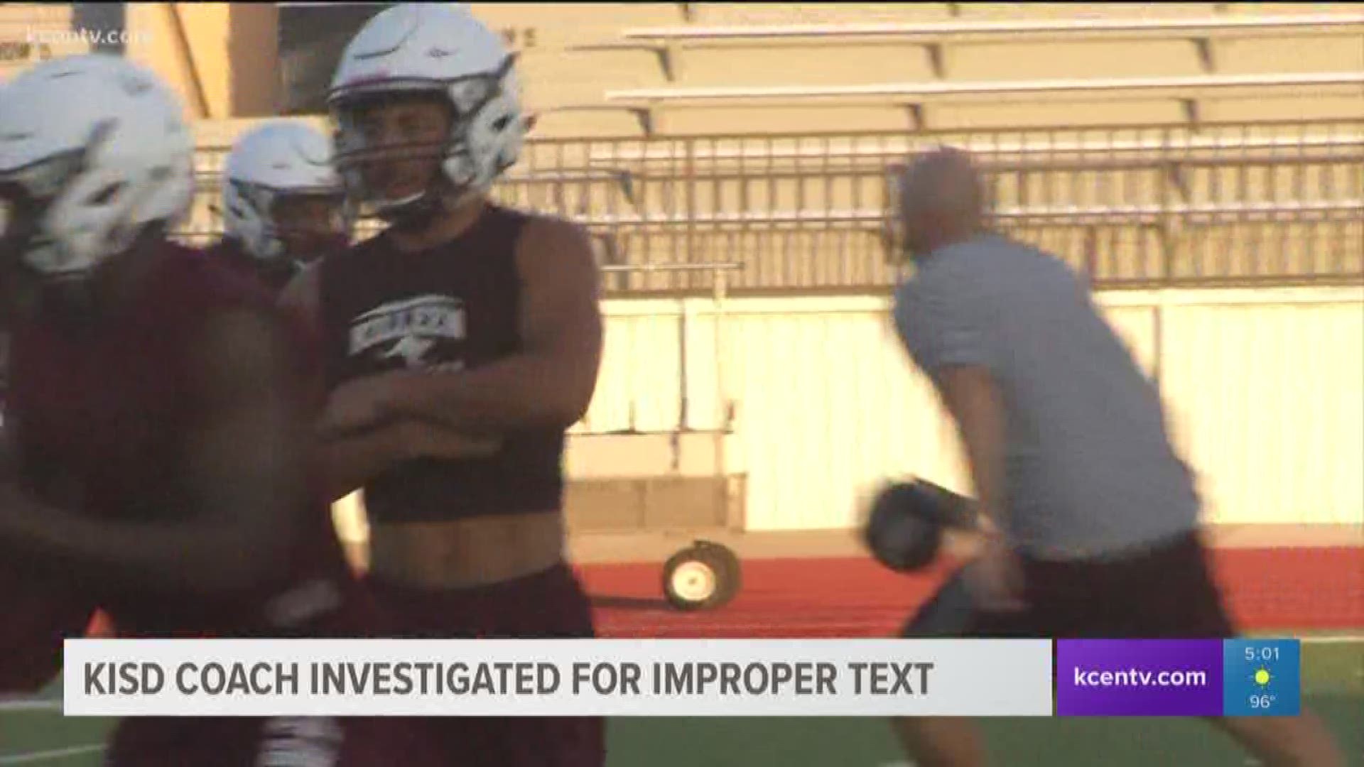 An update on a former Killeen High School coach who allegedly sent inappropriate texts to a 17-year-old student. 