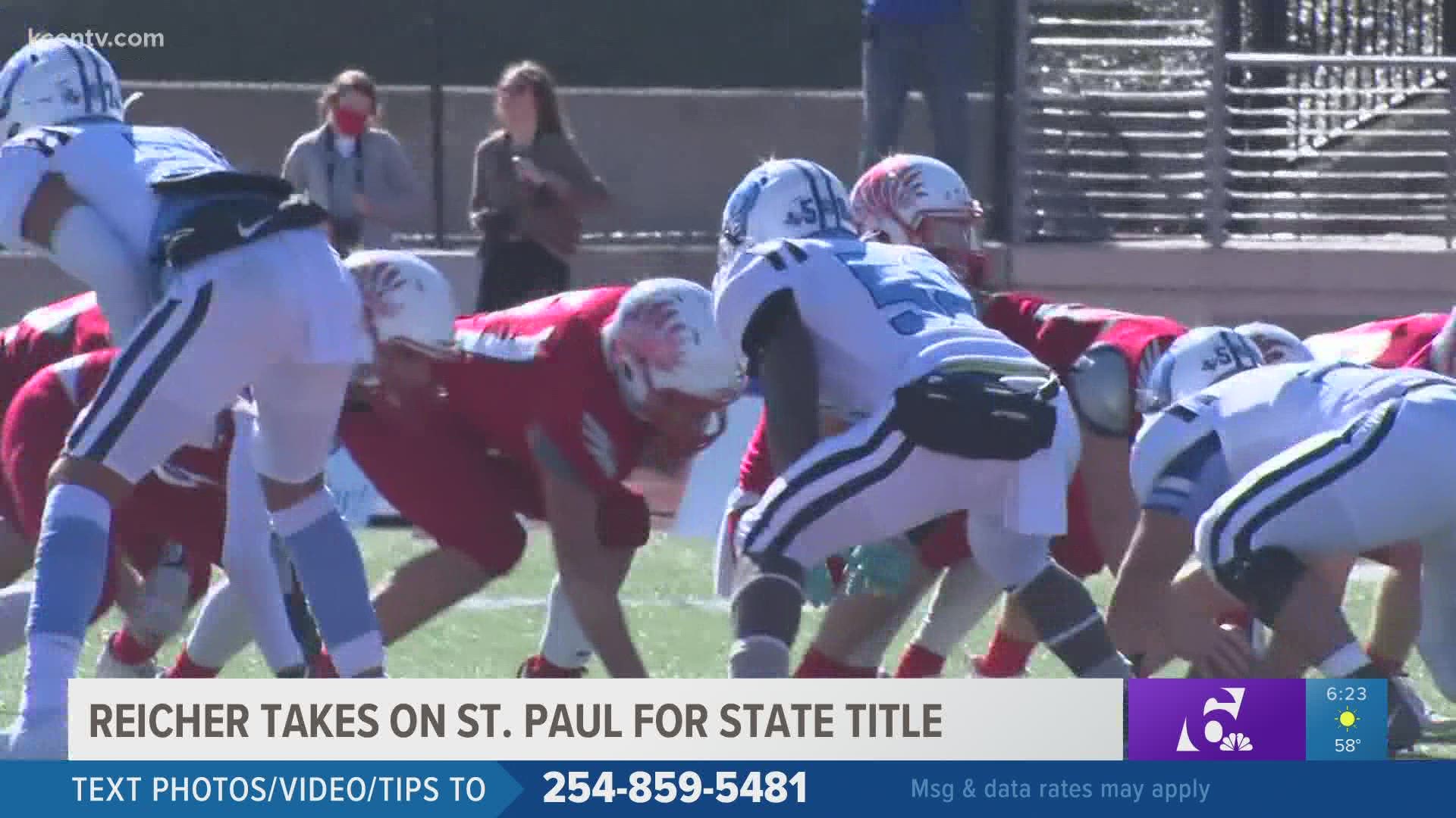 St. Paul won its third-straight state championship with a final score of 63-13.