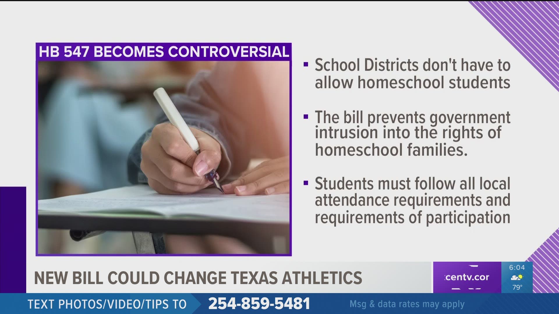 HB 547 has become a controversial topic among educators, parents and coaches.