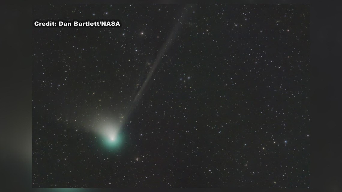 How to see the rare green comet crossing the Texas sky