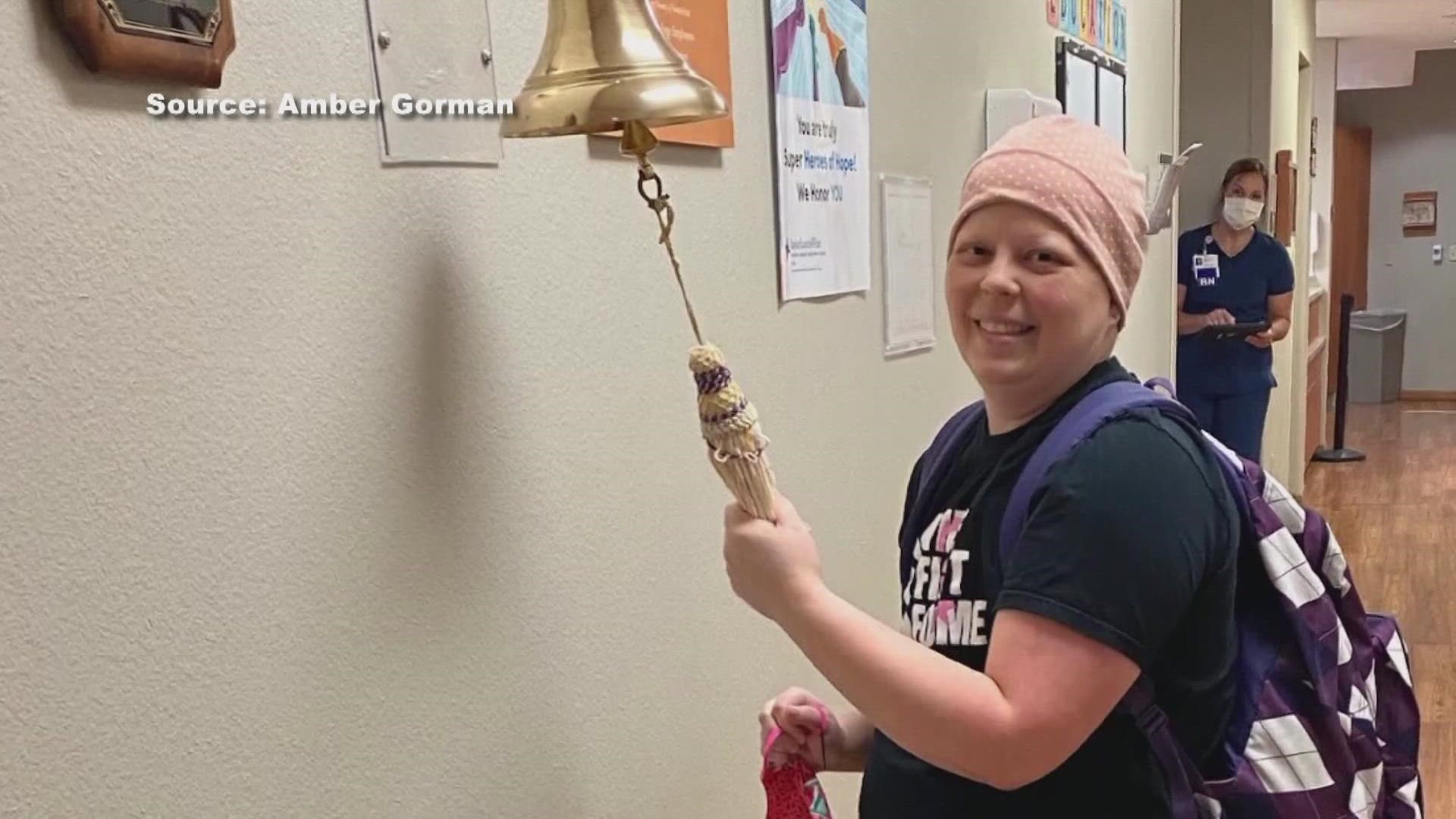 Amber Gorman of Copperas Cove was diagnosed with breast cancer at 36. She says she wants to make sure everyone is aware of changes in their bodies.