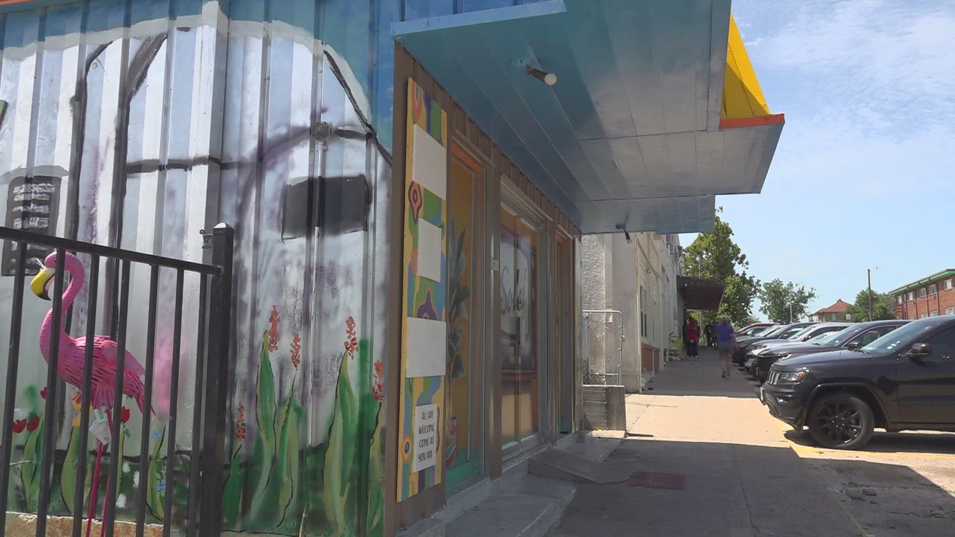 The cafe is the newest venture from Feed My Sheep, a local nonprofit organization that has been serving the Temple community for years.