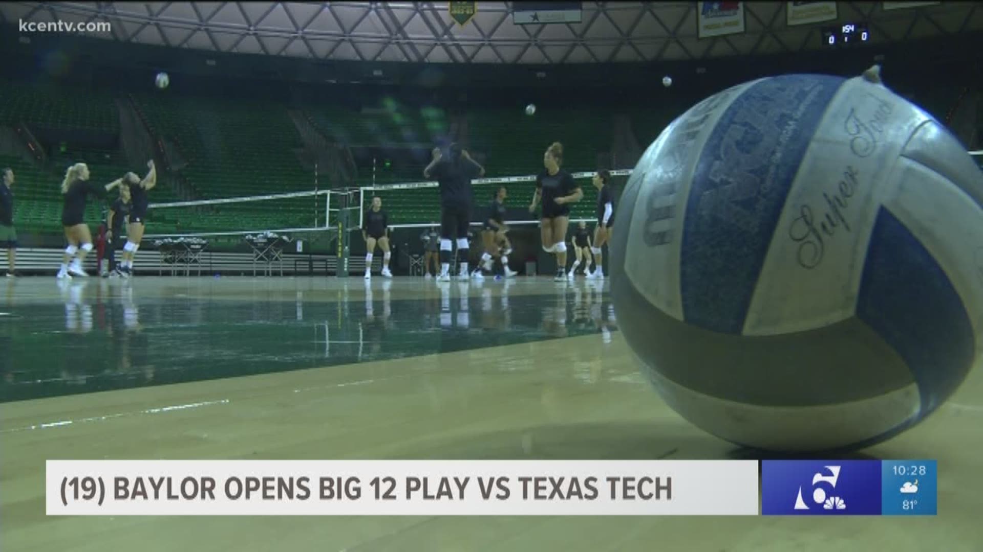 (19) Baylor Opens Big 12 Play vs Texas Tech on Wednesday