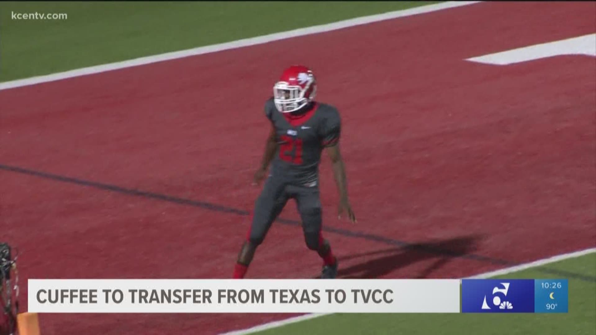 Former Waco Lion Eric Cuffee to transfer from Texas to Trinity Valley Community College
