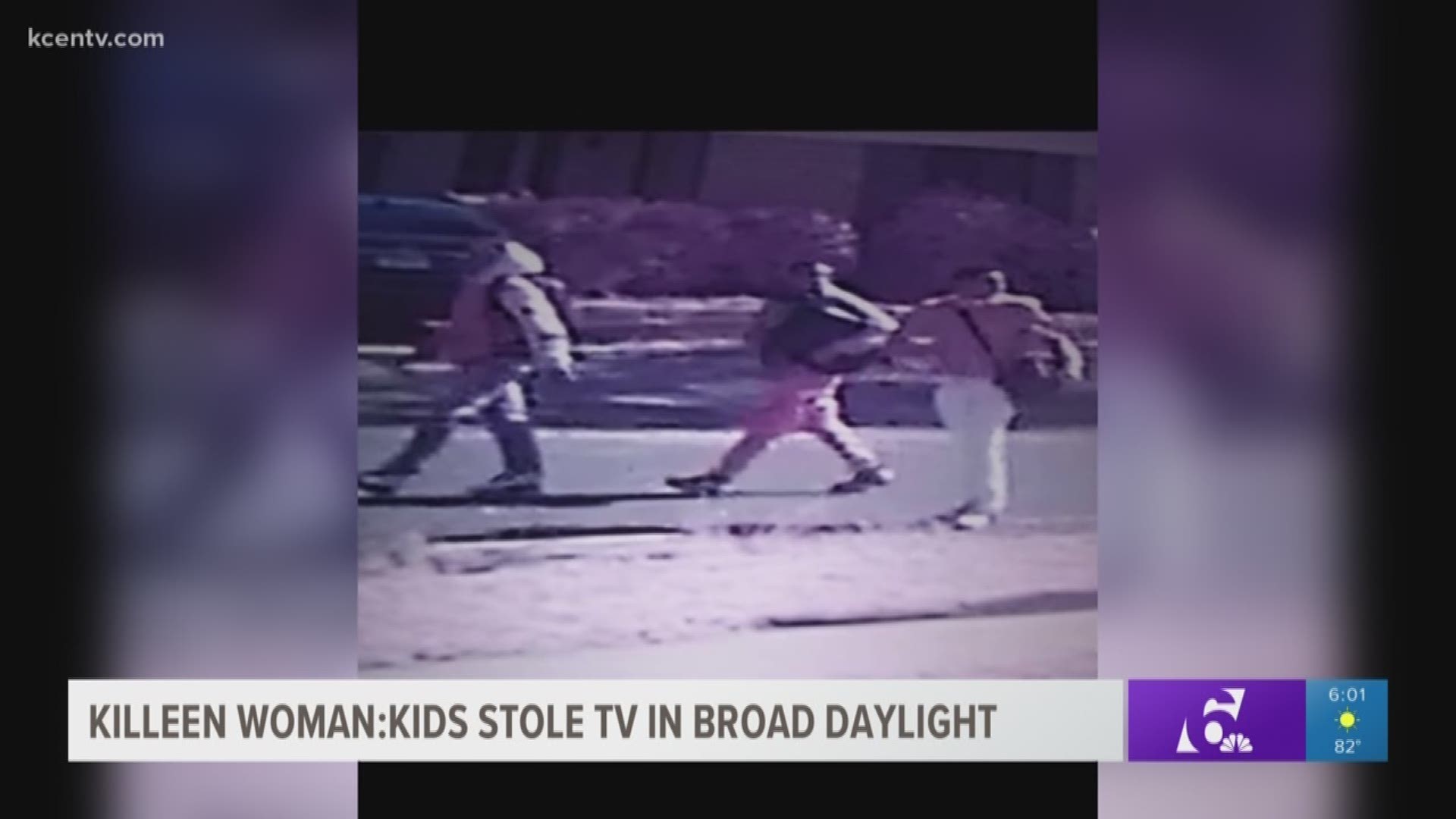 Killeen woman: Kids stole TV in broad daylight